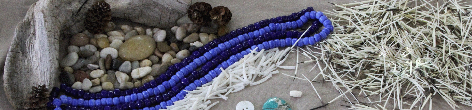 Dentalium Shells, Porcupine Quills Hairpipes, Crow Beads, & More available at Alaska Bead Company